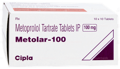Metolar 100 Tablet 10