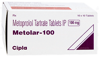 Metolar 100 Tablet 10