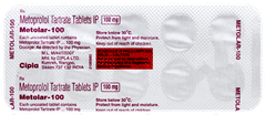 Metolar 100 Tablet 10