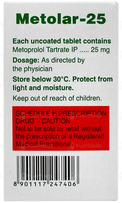 Metolar 25 Tablet 15 Metolar 25 Tablet 15