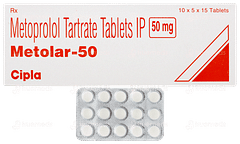 Metolar 50 Tablet 15