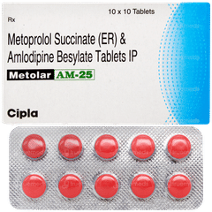 Metolar Am 25 Tablet 10 Metolar Am 25 Tablet 10