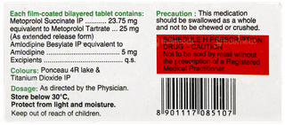 Metolar Am 25 Tablet 10