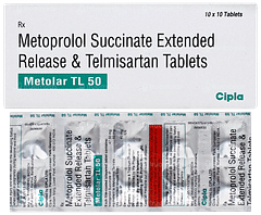 Metolar Tl 50 Tablet 10