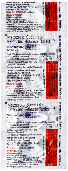 Metomac 50 Tablet 10 Metomac 50 Tablet 10