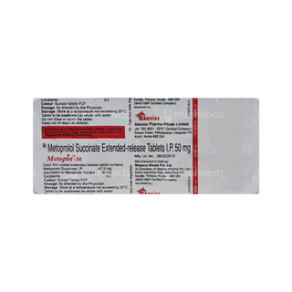 Metopot 50 Tablet 10