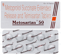 Metosartan 50 Tablet 10