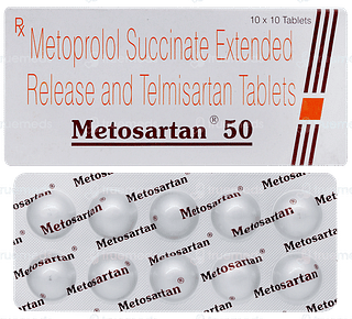 Metosartan 50 Tablet 10