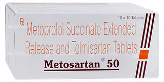 Metosartan 50 Tablet 10