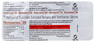 Metosartan 50 Tablet 10