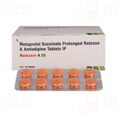 Metozaar A 25 Tablet 10 Metozaar A 25 Tablet 10