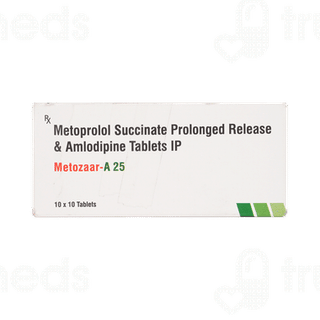 Metozaar A 25 Tablet 10