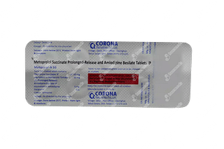 Metozaar A 50/5 MG Tablet 10