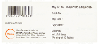 Metozaar A 50 Tablet 10