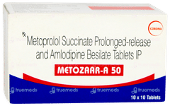 Metozaar A 50 Tablet 10 Metozaar A 50 Tablet 10