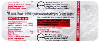 Metozaar A 50 Tablet 10