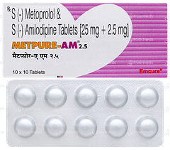 Metpure Am 2.5 Tablet 10