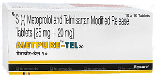 Metpure Tel 20 Tablet 10