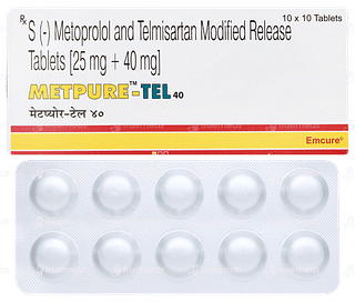 Metpure Tel 40 Tablet 10