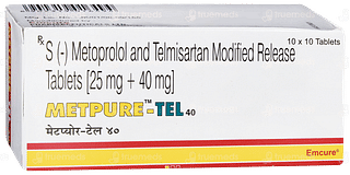 Metpure Tel 40 Tablet 10