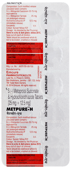 Metpure H Tablet 10