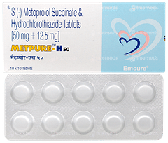 Metpure H 50 Tablet 10