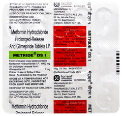 Metride Ds 1 Tablet 15 Metride Ds 1 Tablet 15
