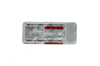 Metromax Am 25/5 MG Tablet Pr 10