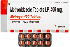 Metroga 400 Tablet 10 Metroga 400 Tablet 10