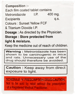 Metroga 400 Tablet 10 Metroga 400 Tablet 10