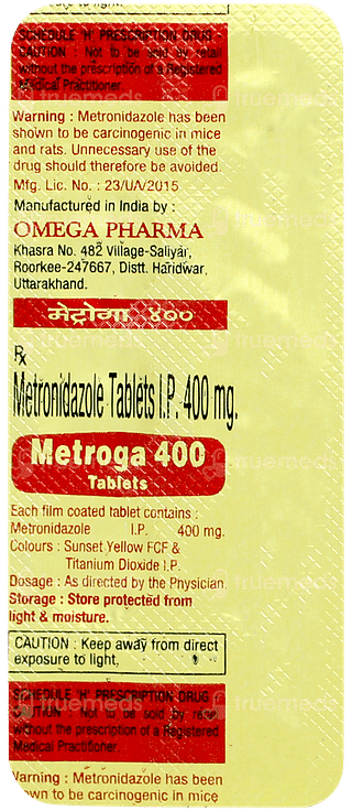 Metroga 400 Tablet 10