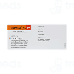Metwell Xl 50 Tablet 10