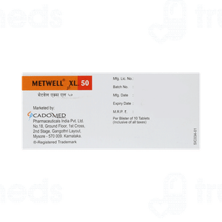 Metwell Xl 50 Tablet 10