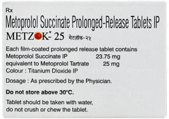 Metzok 25 Tablet 10 Metzok 25 Tablet 10