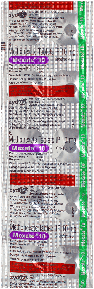 Mexate 10 Tablet 10