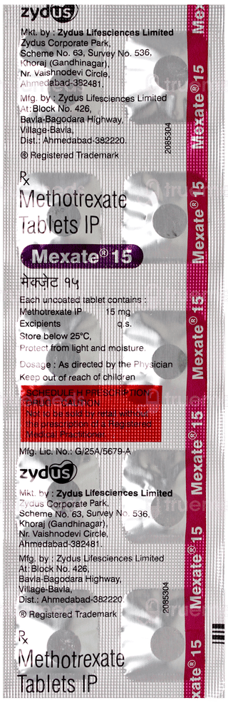 Mexate 15 Tablet 10