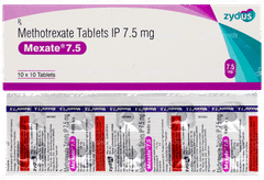 Mexate 7.5 Tablet 10 Mexate 7.5 Tablet 10