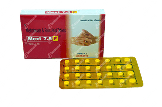 Mext F 7.5/1 MG Tablet 28