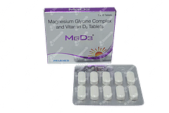 Mgd3 1000 Iu/250mg Tablet 10