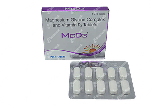 Mgd3 1000 Iu/250mg Tablet 10