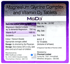 Mgd3 Tablet 10