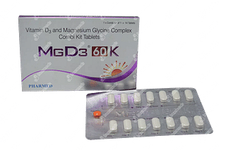 Mgd3 60000 Iu/250mg Combi Kit Tablets 15