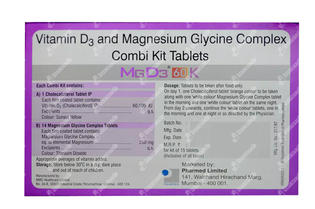 Mgd3 60000 Iu/250mg Combi Kit Tablets 15