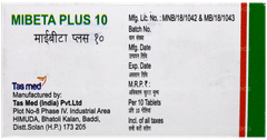 Mibeta Plus 10 Tablet 10 Mibeta Plus 10 Tablet 10