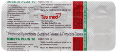 Mibeta Plus 10 Tablet 10 Mibeta Plus 10 Tablet 10
