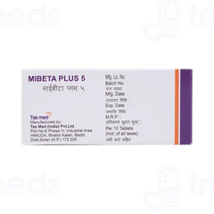 Mibeta Plus 5 Tablet 10