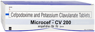 Microcef Cv 200 Tablet 10
