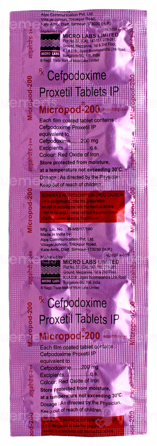 Micropod 200 Tablet 10