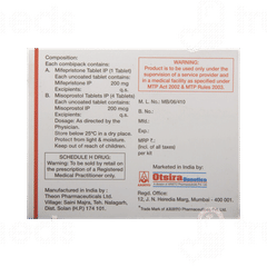 Mifty Kit 200 Mg/200mcg Tablet 5