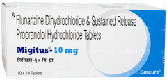 Migitus 10mg Tablet 10